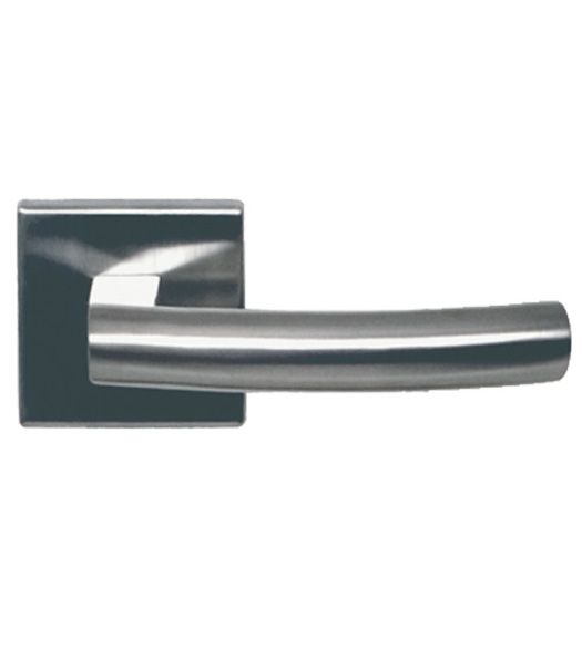Square Rose Stainless Steel Futuragrip Lever