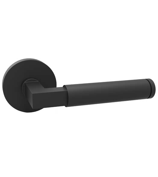 Satin Black Stainless Steel Leverset