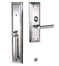 Stainless Steel Mortise Lock Entry Handleset, AHI SIG3001