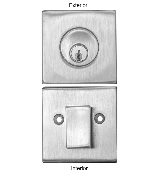 Stainless Steel Square Deadbolts