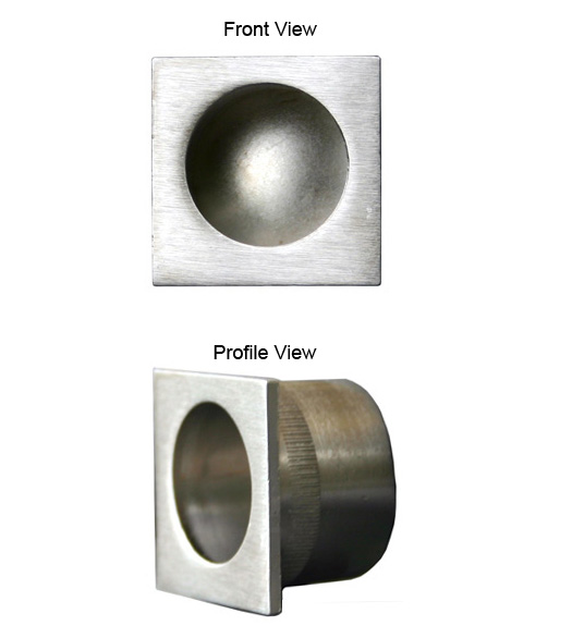 Contemporary Square Edge Pull