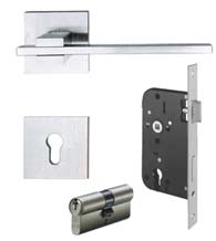 Stainless Steel European Mortise Lock Entry Leverset, AHI SIG203-EU1x56