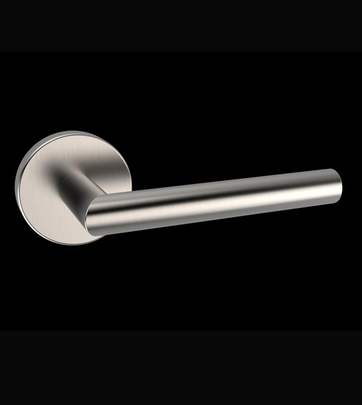Contemporary Stainless Steel Door Levers