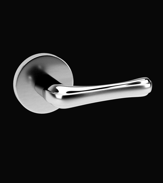 Deco Stainless Steel Door Lever