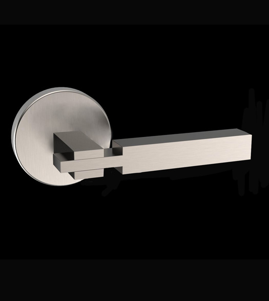 Jordan Door Lever With Round Rose