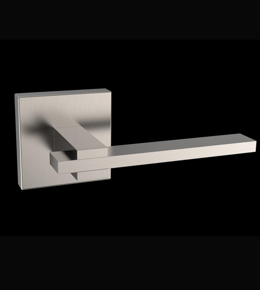 Stainless Steel Dover Lever With Square Rose