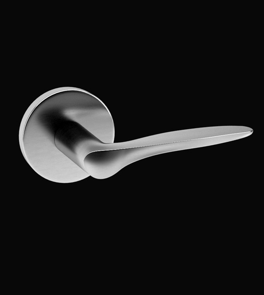 Stainless Steel Delta Door Lever