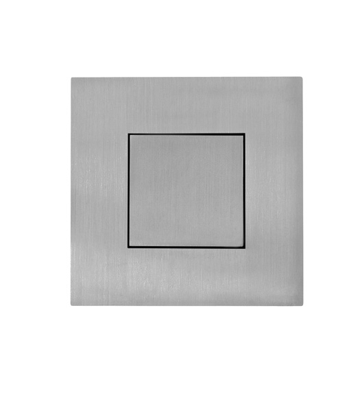 Flush Cover Square Stainless Steel Flush Pull