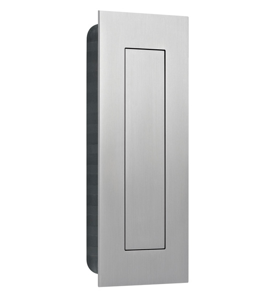 Stainless Steel Contemporary Flush Pull