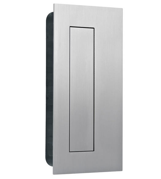 Contemporary Rectangular Flush Pull