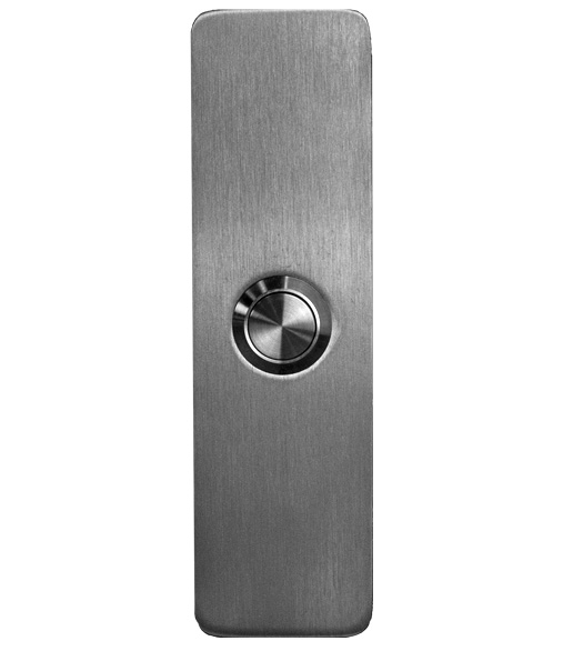 Stainless Steel Rectangular Doorbell Button