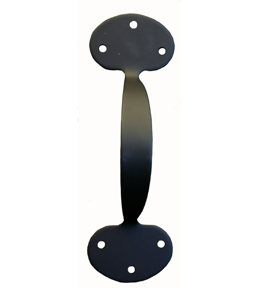 Bean Tip Cast Iron Gate Pull