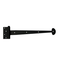 30 Inch Heavy Door Bean Tip Strap Hinge, Acorn IHLBP