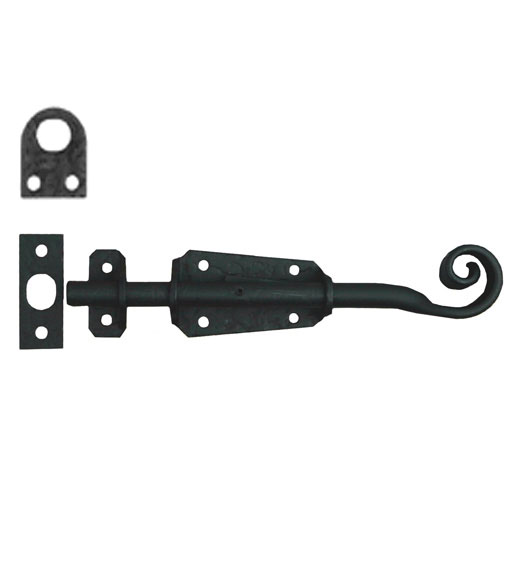 6 Swirled Gate Slide Bolt