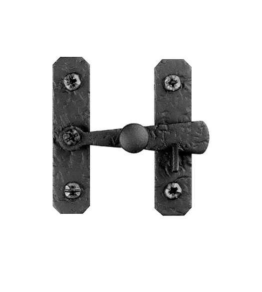 Rough Iron Cabinet Latch