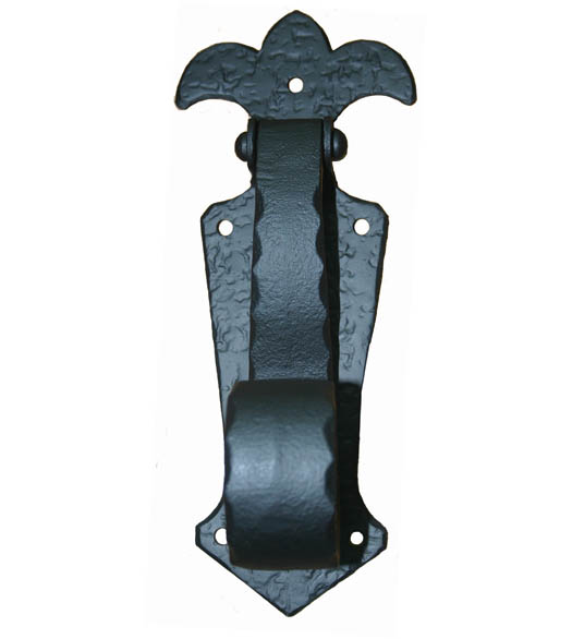 Fleur-de-lis Iron Front Door Knocker