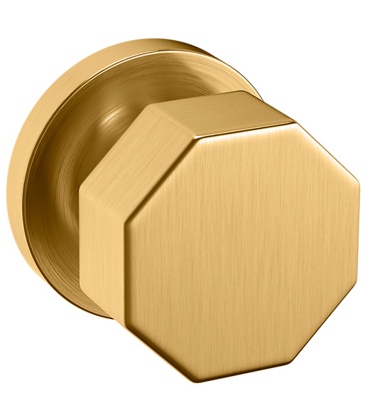Contemporary 5037 Knob With 5006 Rose