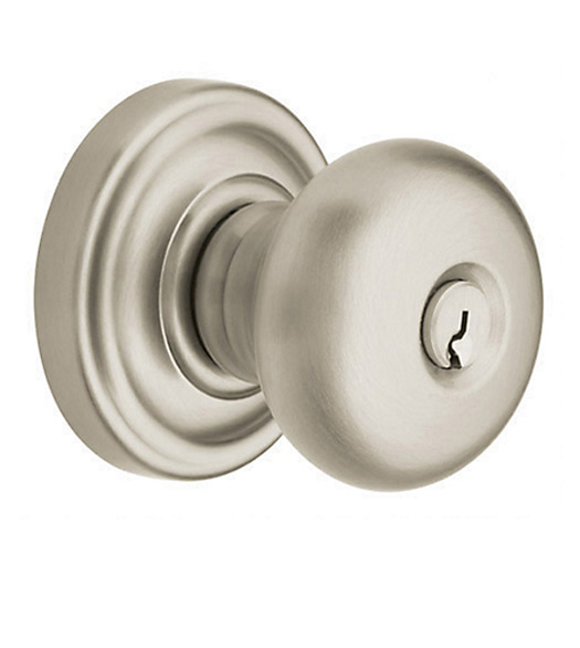 Half Round Keyed Knob