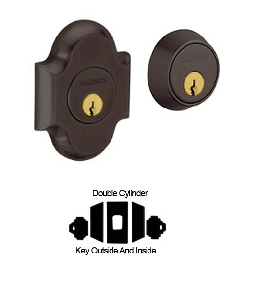 Arched Grade 1 Double Cylinder Deadbolt