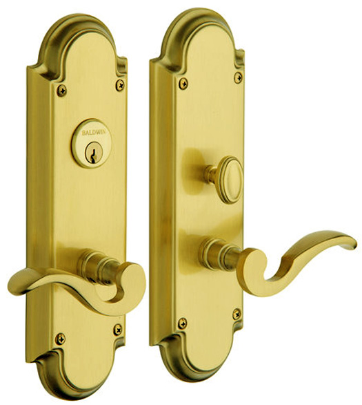 Arched Hamilton Mortise Entrance Set