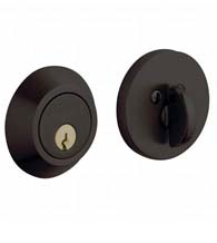 Contemporary Single Cylinder Deadbolt For 2-1/8 Inch Door Preparations, Baldwin 8241