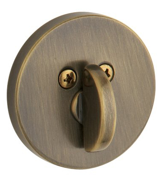 One Sided Contemporary Deadbolt
