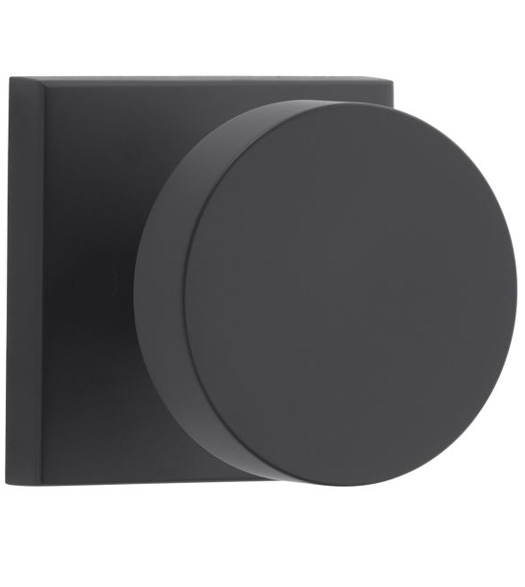 Baldwin Contemporary Knob with Square Rosette