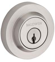 Contemporary Round Deadbolt, Baldwin CRD