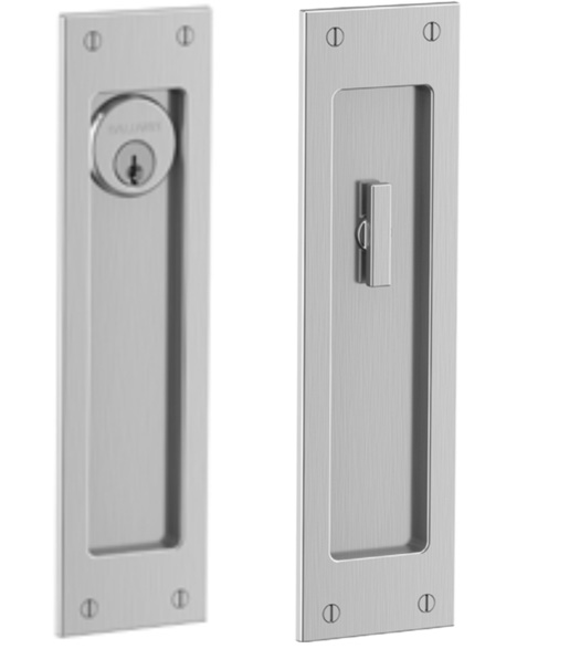 Santa Monica Mortise Pocket Door Hardware