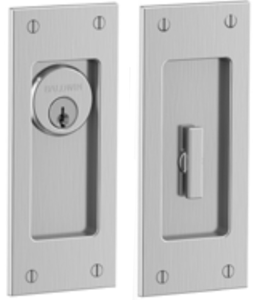 Santa Monica Mortise Pocket Door Hardware