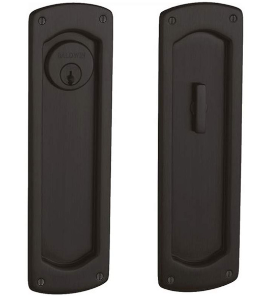 Baldwin Palo Alto Keyed Pocket Door Lock
