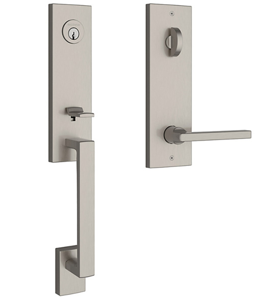 Seattle Entryset with Square Escutcheon