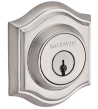 Traditional Arched Rose Deadbolt, Baldwin TAD