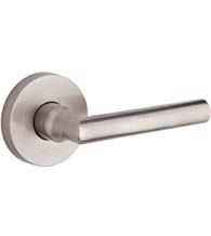 Tube Lever with Round Rose, Baldwin TUB-CRR