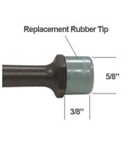 Replacement Rubber Tip For Baseboard Door Bumper