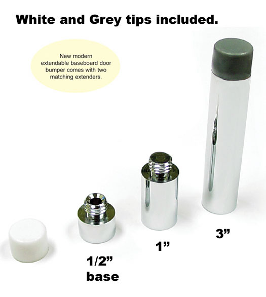 Modern Baseboard Door Stop