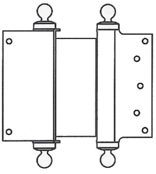 6 Inch Box Clamp Spring Hinge Ball Tips