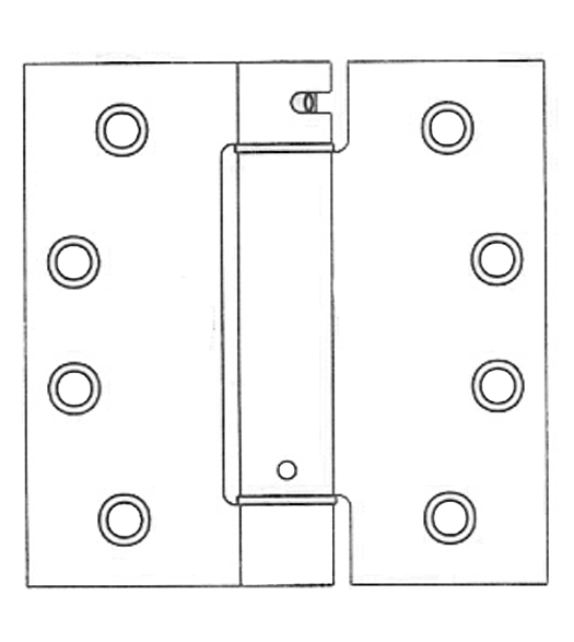 Bommer 4 Inch Heavy Duty Spring Hinge