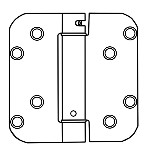 Acorn Door Spring Hinge