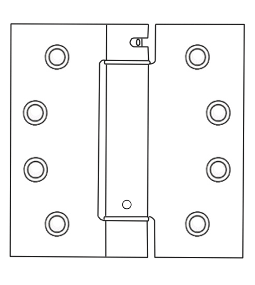 Bommer 4 1/2 Inch Spring Hinge