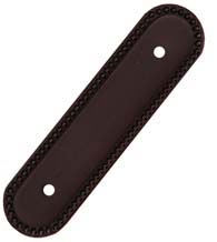 Beaded Oblong Cabinet Pull Backplate, RK International BP-1792