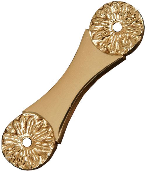 Flower Rosette for 3 Inch Cabinet Pulls