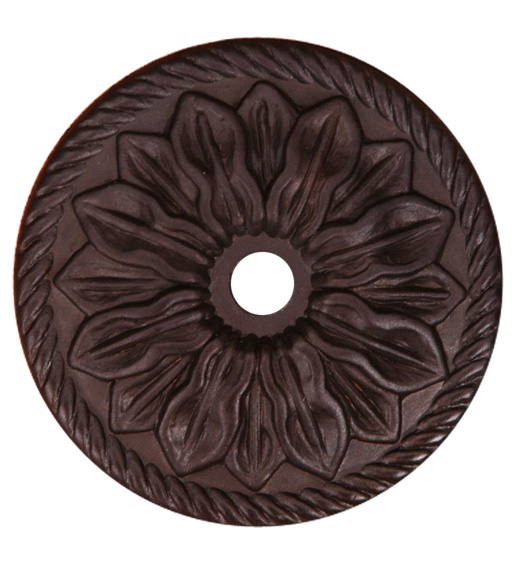 Fancy Floral Cabinet Knob Rosette
