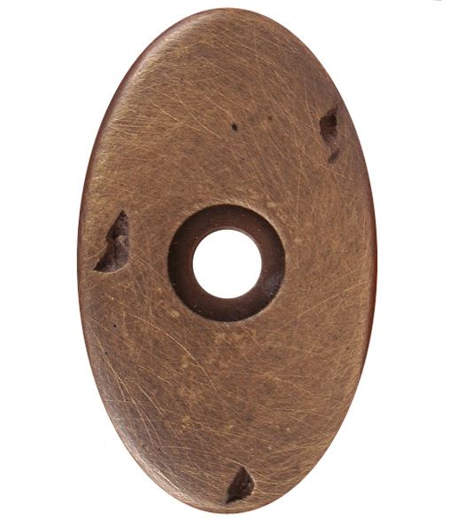 Oval Distressed Cabinet Rosette