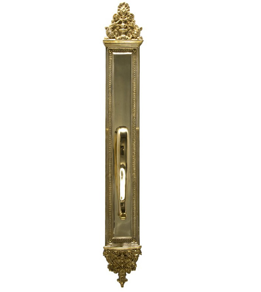 Large Decorative Door Pull Plate