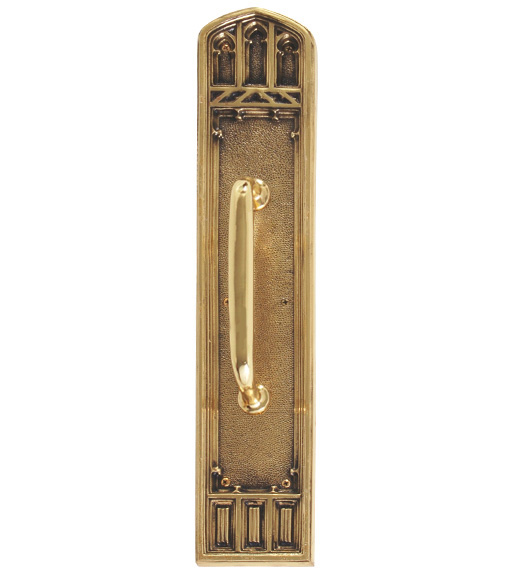 Gothic Church Pull Plate