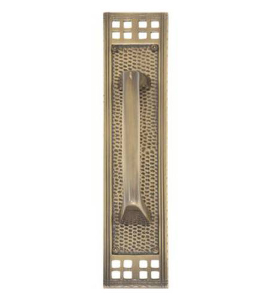 Solid Brass Arts and Crafts Pull