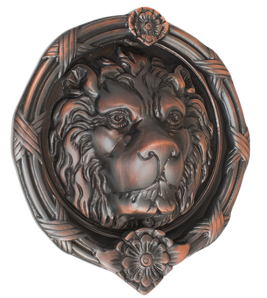 Lion Head Door Knocker