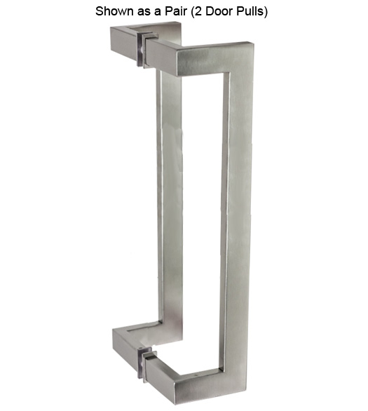 24 Stainless Rectangular Offset Pulls