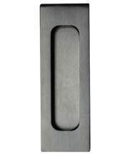 4-11/16 Inch Rectangular Satin Stainless Steel Flush Pull, Canaropa JNF-FP228-120-630